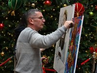 Live-show в Баку - Чехия глазами азербайджанских художников (ФОТО)