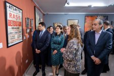 Состоялось торжественное открытие экспозиции "Цвет голоса" к 110-летию легендарного Рашида Бейбутова (ФОТО)