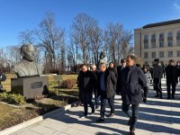 Узбекская делегация посетила город Шуша (ФОТО)