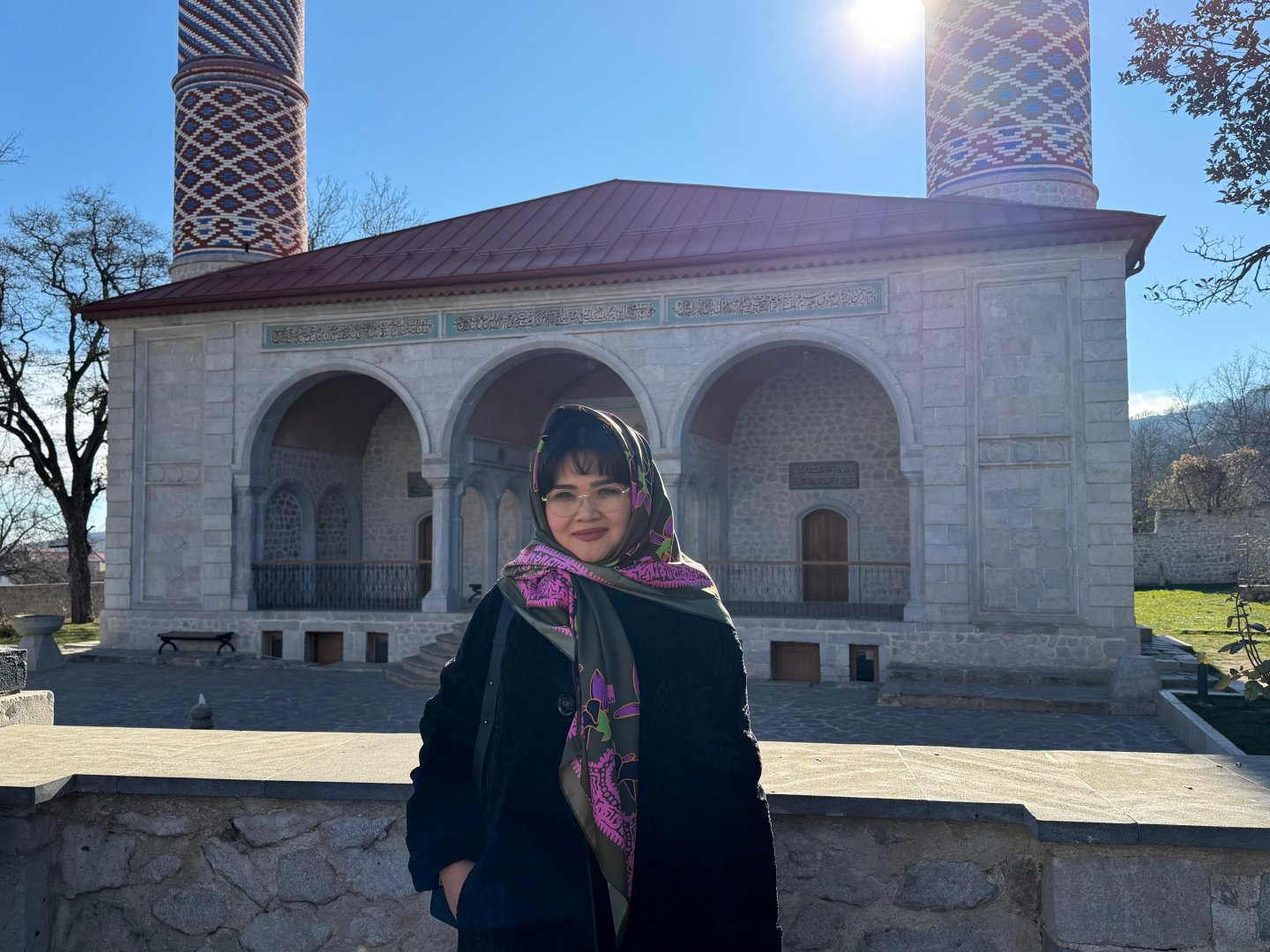 Узбекская делегация посетила город Шуша (ФОТО)