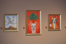 Альпаки перуанской художницы Сол Алехо в Центре Гейдара Алиева в Баку (ФОТО/ВИДЕО)