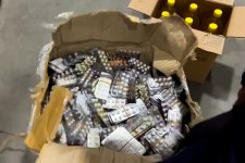 Предотвращен незаконный ввоз крупной партии лекарственных препаратов в Азербайджан (ФОТО)