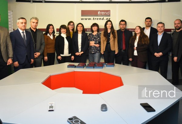 Сотрудники АМИ Trend награждены медалью "150-летие азербайджанской национальной прессы (1875–2025)" (ФОТО)