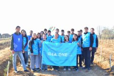 IDEA организовала массовые акции по посадке деревьев в Барде и Бейлягане (ФОТО)