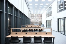 Президент Ильхам Алиев принял участие в открытии здания факультета бизнеса и экономики Карабахского университета