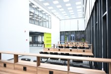 Президент Ильхам Алиев принял участие в открытии здания факультета бизнеса и экономики Карабахского университета