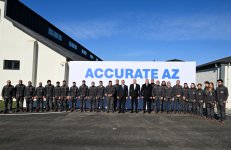 Президент Ильхам Алиев принял участие в открытии предприятия по производству офисной мебели и мебельной фурнитуры в селе Баллыджа Ходжалы (ФОТО)