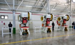 Президент Ильхам Алиев принял участие в открытии предприятия по производству офисной мебели и мебельной фурнитуры в селе Баллыджа Ходжалы (ФОТО)