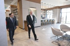 Президент Ильхам Алиев принял участие в открытии отеля Hilton Garden Inn Agdam (ФОТО)