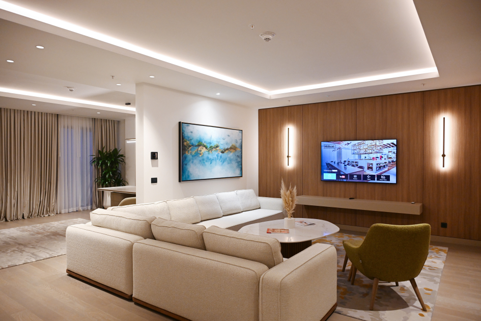 Президент Ильхам Алиев принял участие в открытии отеля Hilton Garden Inn Agdam (ФОТО)