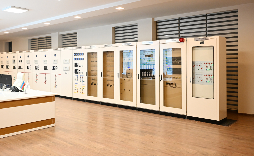 Президент Ильхам Алиев принял участие на открытии электроподстанции «Ханкенди-1»