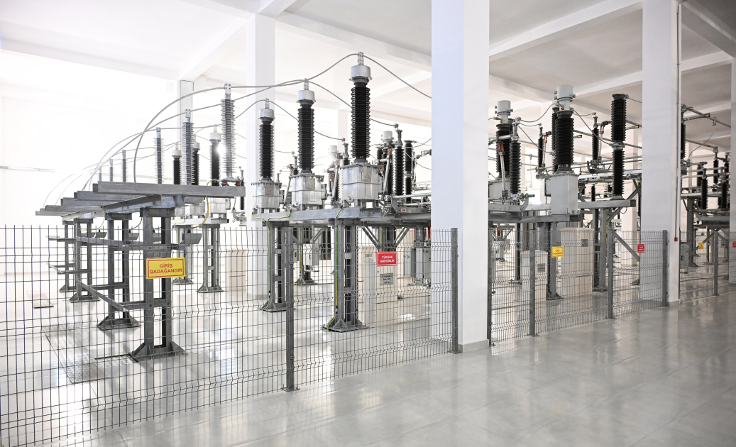 Президент Ильхам Алиев принял участие на открытии электроподстанции «Ханкенди-1»