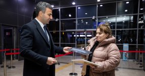 На Бакинском вокзале встретили 10-миллионного пассажира АЖД (ФОТО)
