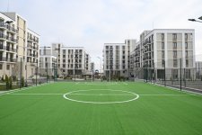 Президент Ильхам Алиев и Первая леди Мехрибан Алиева приняли участие в открытии 2-го жилого комплекса в Агдаме и встретились с переселившимися сюда жителями (ВИДЕО/ФОТО)