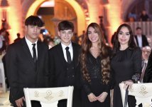 Вице-президент Фонда Гейдара Алиева Лейла Алиева и руководитель Баку Медиа Центра Арзу Алиева приняли участие в Гала-церемонии, посвященной спортивным итогам года (ФОТО)