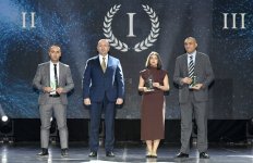 Вице-президент Фонда Гейдара Алиева Лейла Алиева и руководитель Баку Медиа Центра Арзу Алиева приняли участие в Гала-церемонии, посвященной спортивным итогам года (ФОТО)