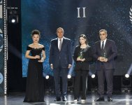 Вице-президент Фонда Гейдара Алиева Лейла Алиева и руководитель Баку Медиа Центра Арзу Алиева приняли участие в Гала-церемонии, посвященной спортивным итогам года (ФОТО)