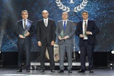 Вице-президент Фонда Гейдара Алиева Лейла Алиева и руководитель Баку Медиа Центра Арзу Алиева приняли участие в Гала-церемонии, посвященной спортивным итогам года (ФОТО)