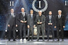 Вице-президент Фонда Гейдара Алиева Лейла Алиева и руководитель Баку Медиа Центра Арзу Алиева приняли участие в Гала-церемонии, посвященной спортивным итогам года (ФОТО)