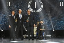 Вице-президент Фонда Гейдара Алиева Лейла Алиева и руководитель Баку Медиа Центра Арзу Алиева приняли участие в Гала-церемонии, посвященной спортивным итогам года (ФОТО)