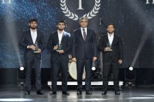 Вице-президент Фонда Гейдара Алиева Лейла Алиева и руководитель Баку Медиа Центра Арзу Алиева приняли участие в Гала-церемонии, посвященной спортивным итогам года (ФОТО)