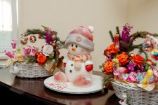 Вице-президент Фонда Гейдара Алиева Лейла Алиева, Арзу Алиева и Алена Алиева разделили праздничную радость проживающих в приюте Təmiz Dünya детей (ФОТО)