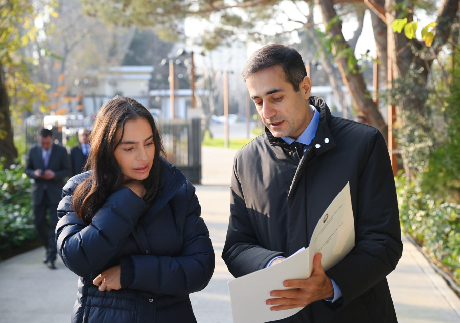 Вице-президент Фонда Гейдара Алиева Лейла Алиева приняла участие в мероприятии, организованном для детей в Центральном ботаническом саду (ФОТО)