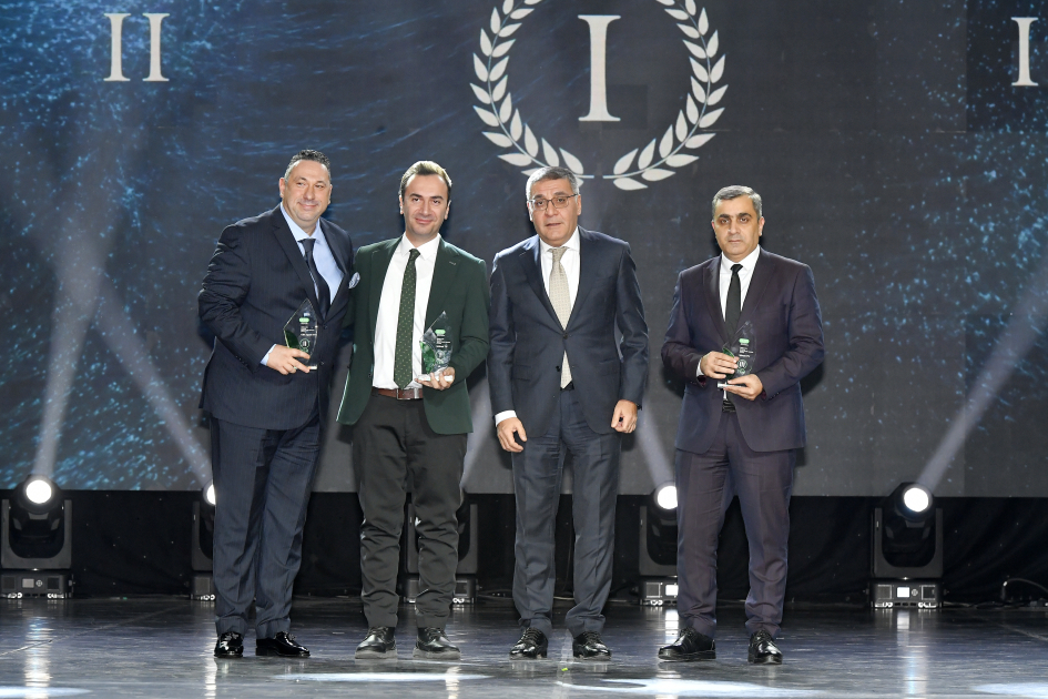 Вице-президент Фонда Гейдара Алиева Лейла Алиева и руководитель Баку Медиа Центра Арзу Алиева приняли участие в Гала-церемонии, посвященной спортивным итогам года (ФОТО)