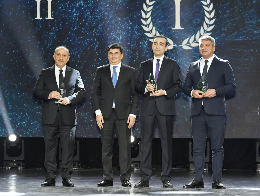 Вице-президент Фонда Гейдара Алиева Лейла Алиева и руководитель Баку Медиа Центра Арзу Алиева приняли участие в Гала-церемонии, посвященной спортивным итогам года (ФОТО)