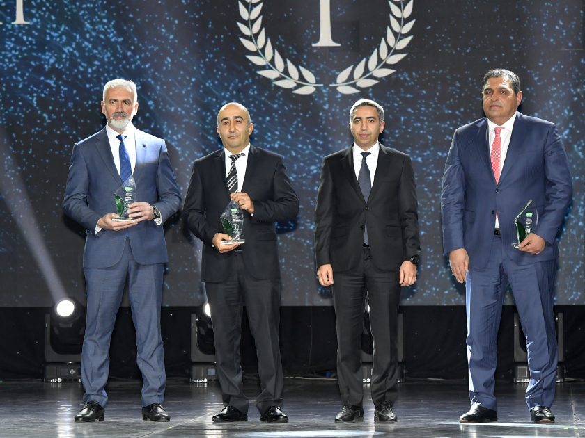 Вице-президент Фонда Гейдара Алиева Лейла Алиева и руководитель Баку Медиа Центра Арзу Алиева приняли участие в Гала-церемонии, посвященной спортивным итогам года (ФОТО)