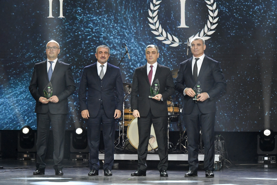 Вице-президент Фонда Гейдара Алиева Лейла Алиева и руководитель Баку Медиа Центра Арзу Алиева приняли участие в Гала-церемонии, посвященной спортивным итогам года (ФОТО)