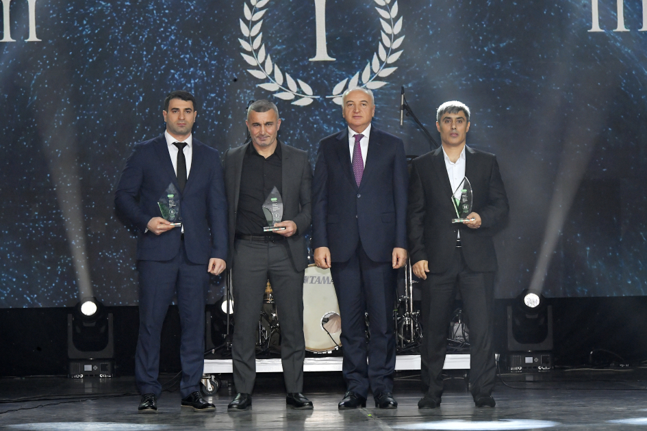 Вице-президент Фонда Гейдара Алиева Лейла Алиева и руководитель Баку Медиа Центра Арзу Алиева приняли участие в Гала-церемонии, посвященной спортивным итогам года (ФОТО)