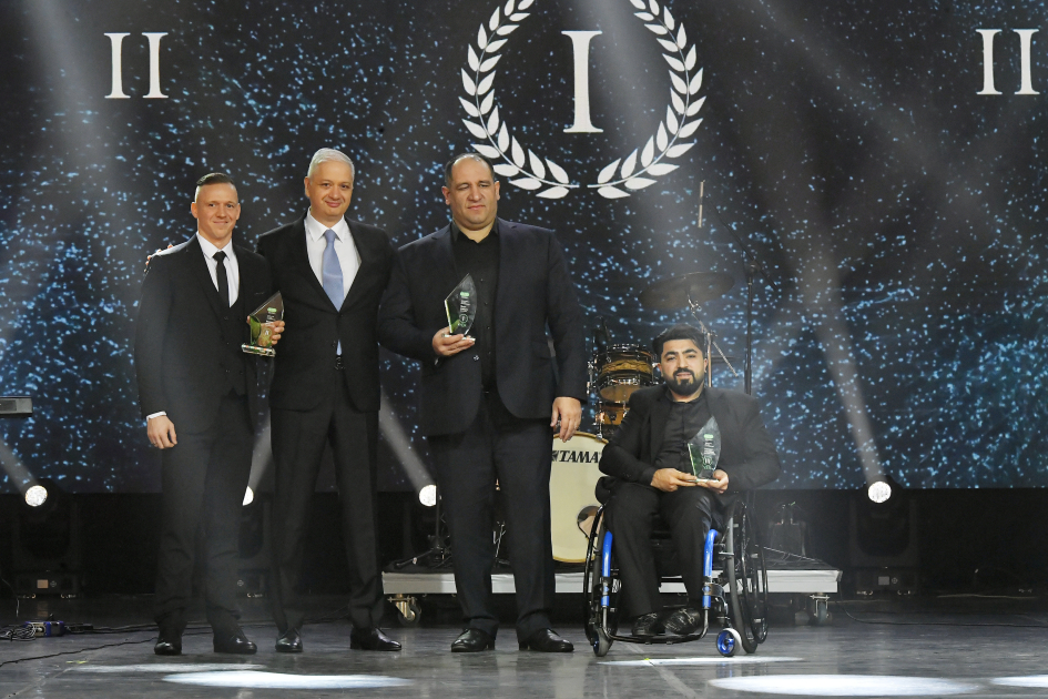 Вице-президент Фонда Гейдара Алиева Лейла Алиева и руководитель Баку Медиа Центра Арзу Алиева приняли участие в Гала-церемонии, посвященной спортивным итогам года (ФОТО)