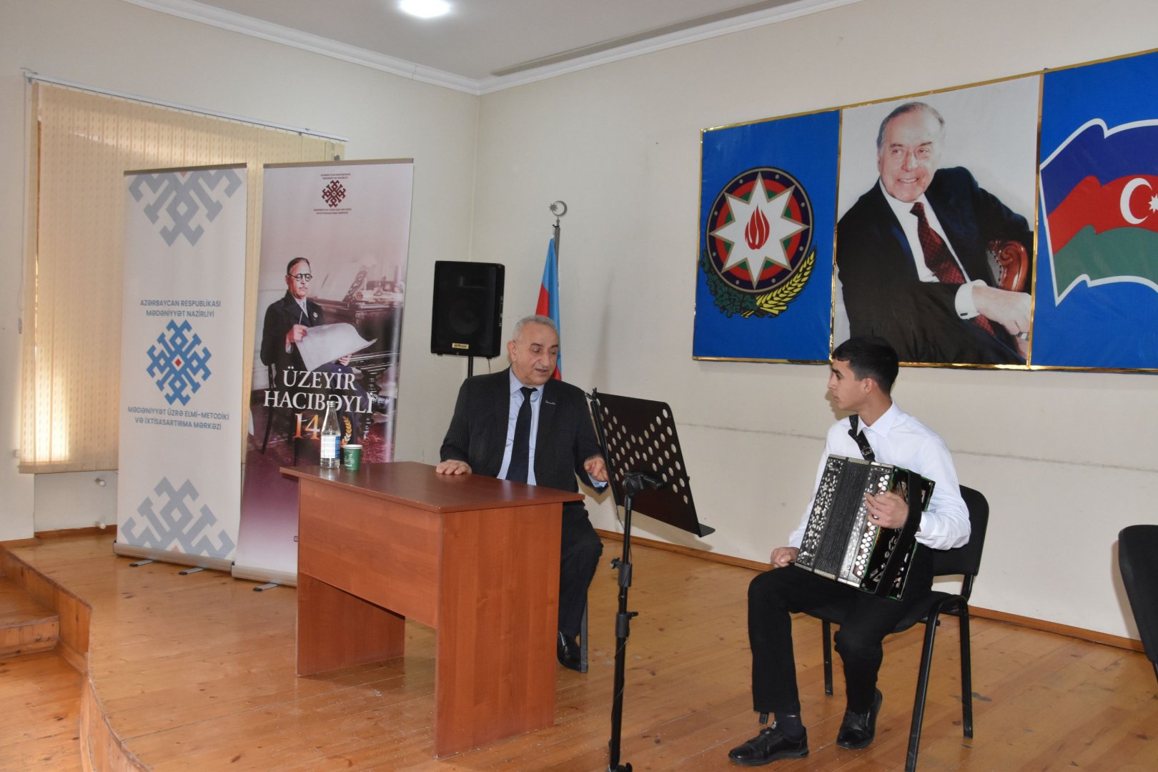 В Евлахе прошли мастер-классы по специальностям гармонь и ханенде (ФОТО)