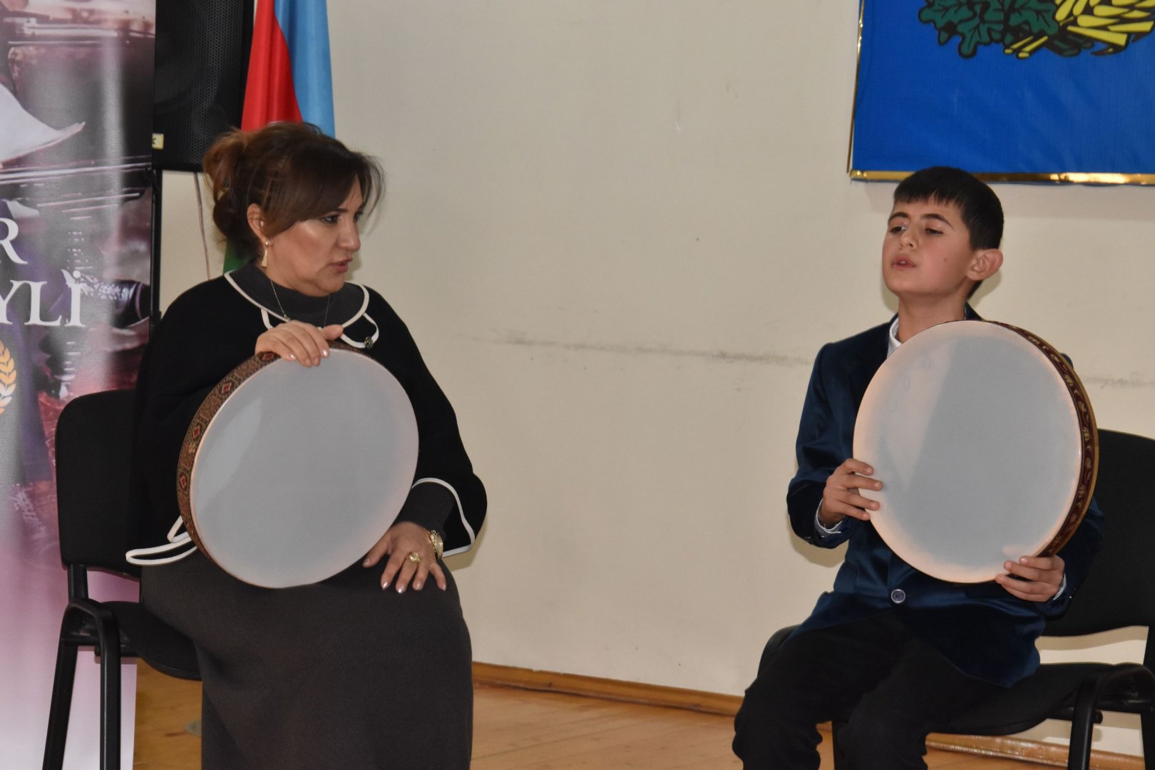 В Евлахе прошли мастер-классы по специальностям гармонь и ханенде (ФОТО)