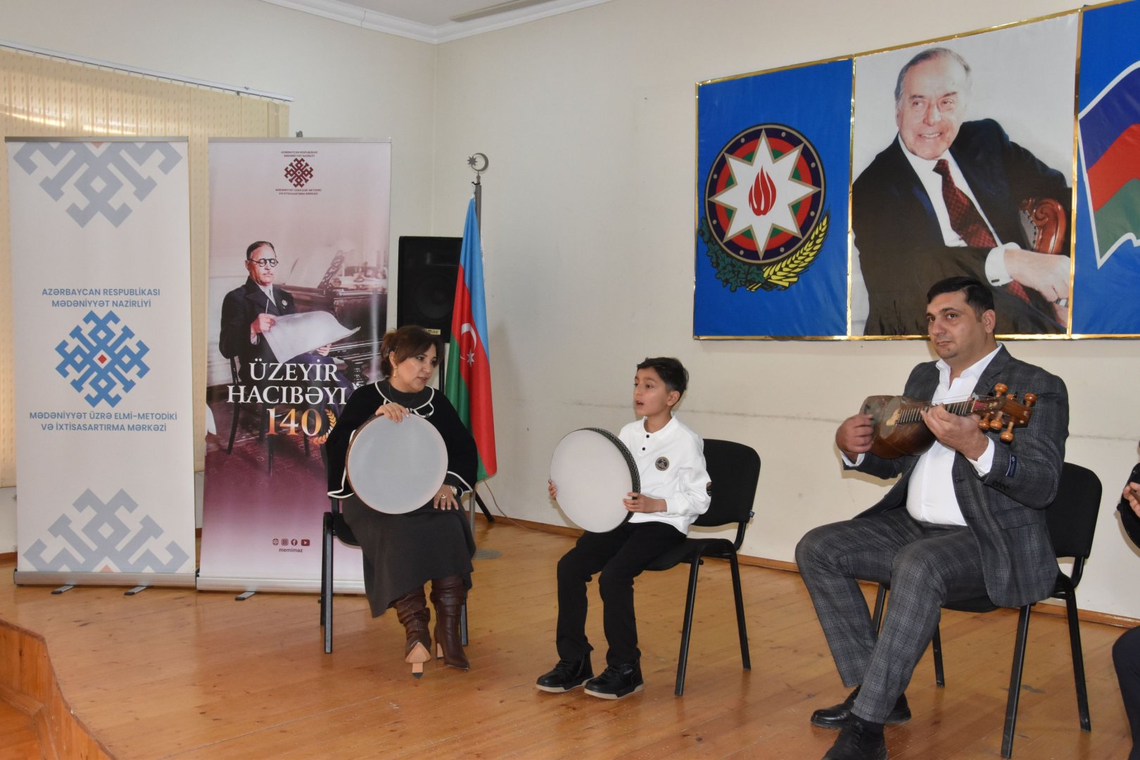 В Евлахе прошли мастер-классы по специальностям гармонь и ханенде (ФОТО)