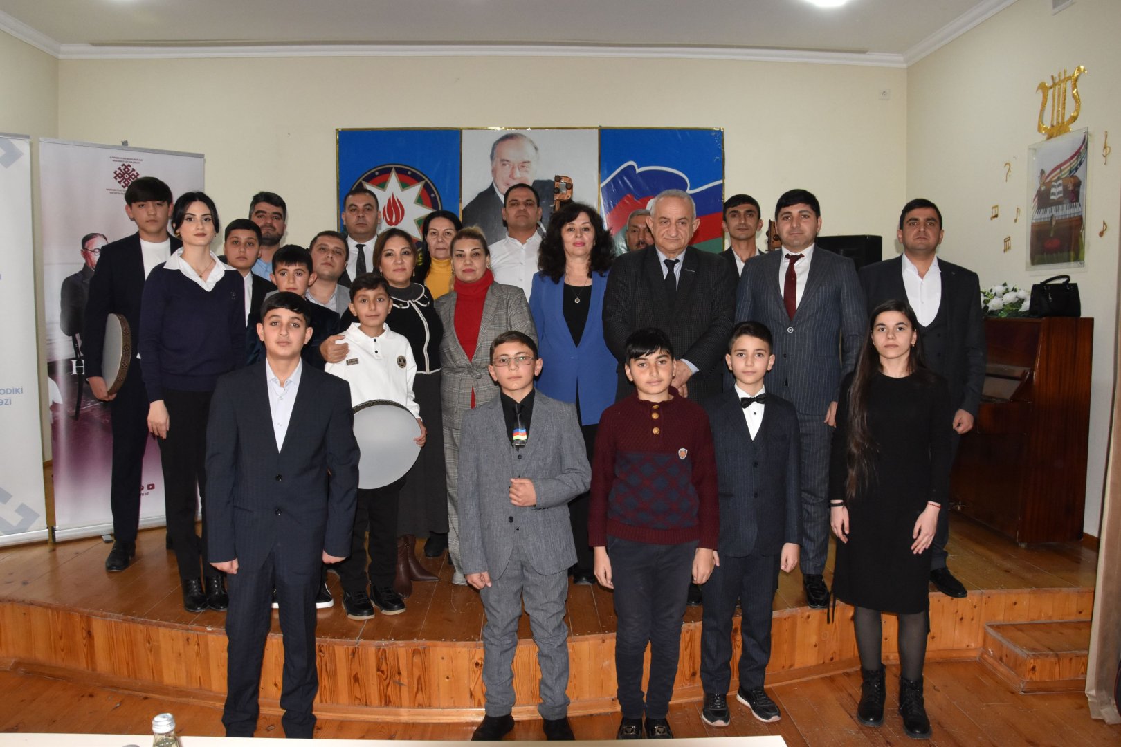 В Евлахе прошли мастер-классы по специальностям гармонь и ханенде (ФОТО)