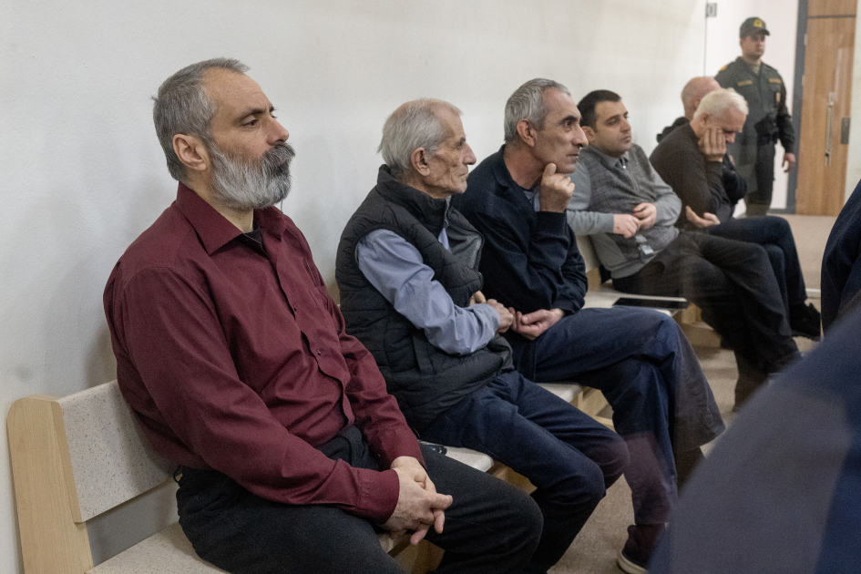 В суде над гражданами Армении завершено судебное разбирательство (ФОТО)