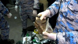 Предотвращен провоз крупной партии наркотиков из Ирана в Азербайджан (ФОТО)