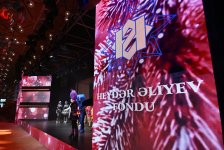 Вице-президент Фонда Гейдара Алиева Лейла Алиева, Арзу Алиева и Алена Алиева приняли участие в праздничном мероприятии для детей (ФОТО)