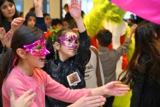 Вице-президент Фонда Гейдара Алиева Лейла Алиева, Арзу Алиева и Алена Алиева приняли участие в праздничном мероприятии для детей (ФОТО)