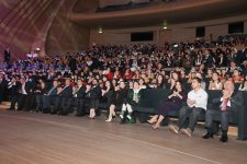 Вице-президент Фонда Гейдара Алиева Лейла Алиева и Алена Алиева приняли участие в заключительной церемонии награждения победителей Детского художественного фестиваля (ФОТО)