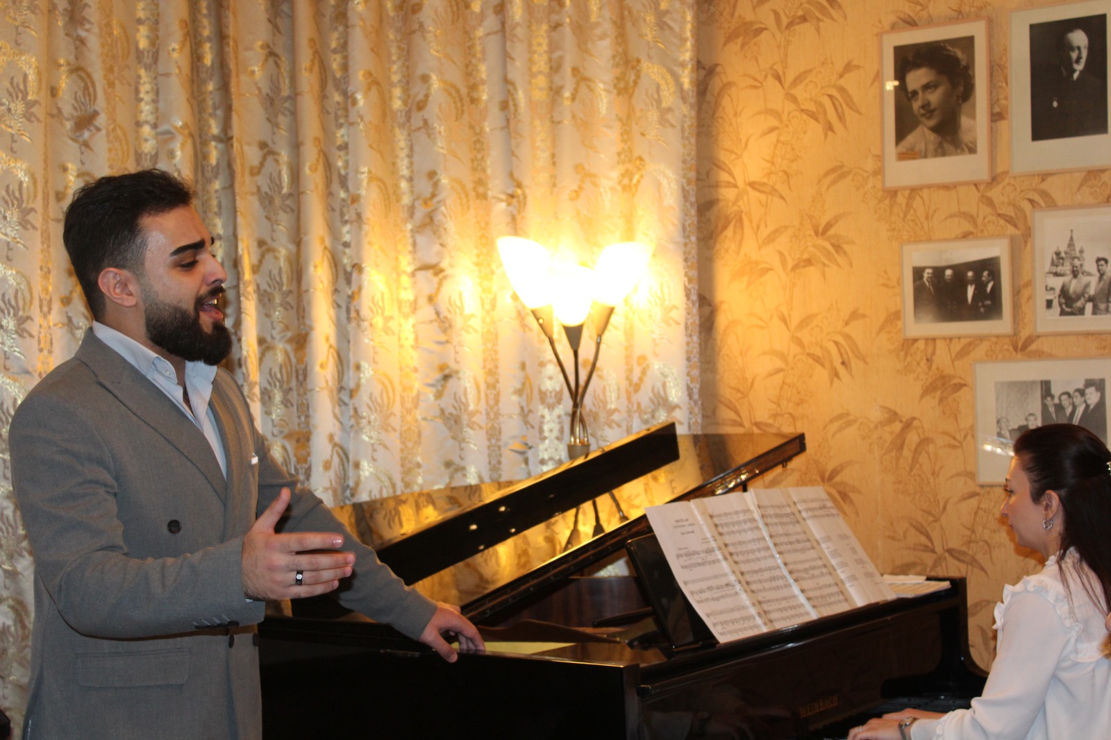 В рамках проекта "Гости Бюльбюля" прошел вечер к 110-летию легендарного Рашида Бейбутова (ФОТО)