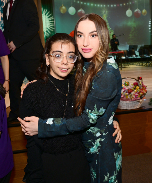 Вице-президент Фонда Гейдара Алиева Лейла Алиева и Алена Алиева посетили Центр инклюзивного развития и творчества DOST (ФОТО)