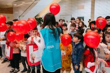 По инициативе вице-президента Фонда Гейдара Алиева Лейлы Алиевой для детей, нуждающихся в особой заботе, организовано «Джыртдан Мега Шоу» (ФОТО)