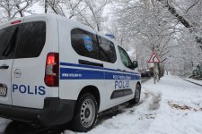 Полиция Азербайджана перешла на усиленный режим работы из-за погодных условий (ФОТО)