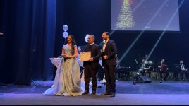 В Гянджинской государственной филармонии состоялась праздничная программа "В Новый год - вместе с нами" (ФОТО)