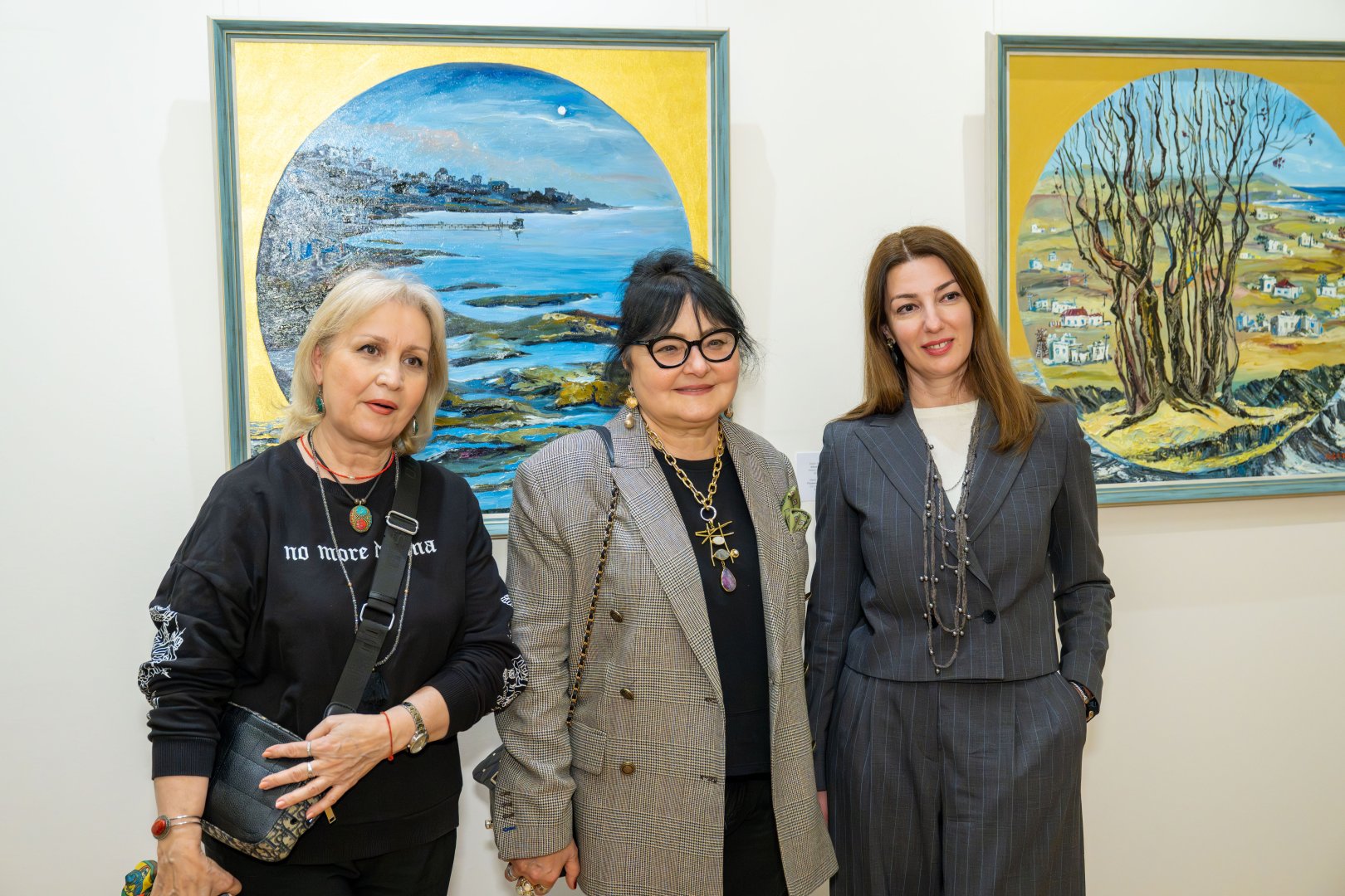 Состоялось открытие выставки, посвящённой 25-летию Азербайджанской академии художеств (ФОТО)