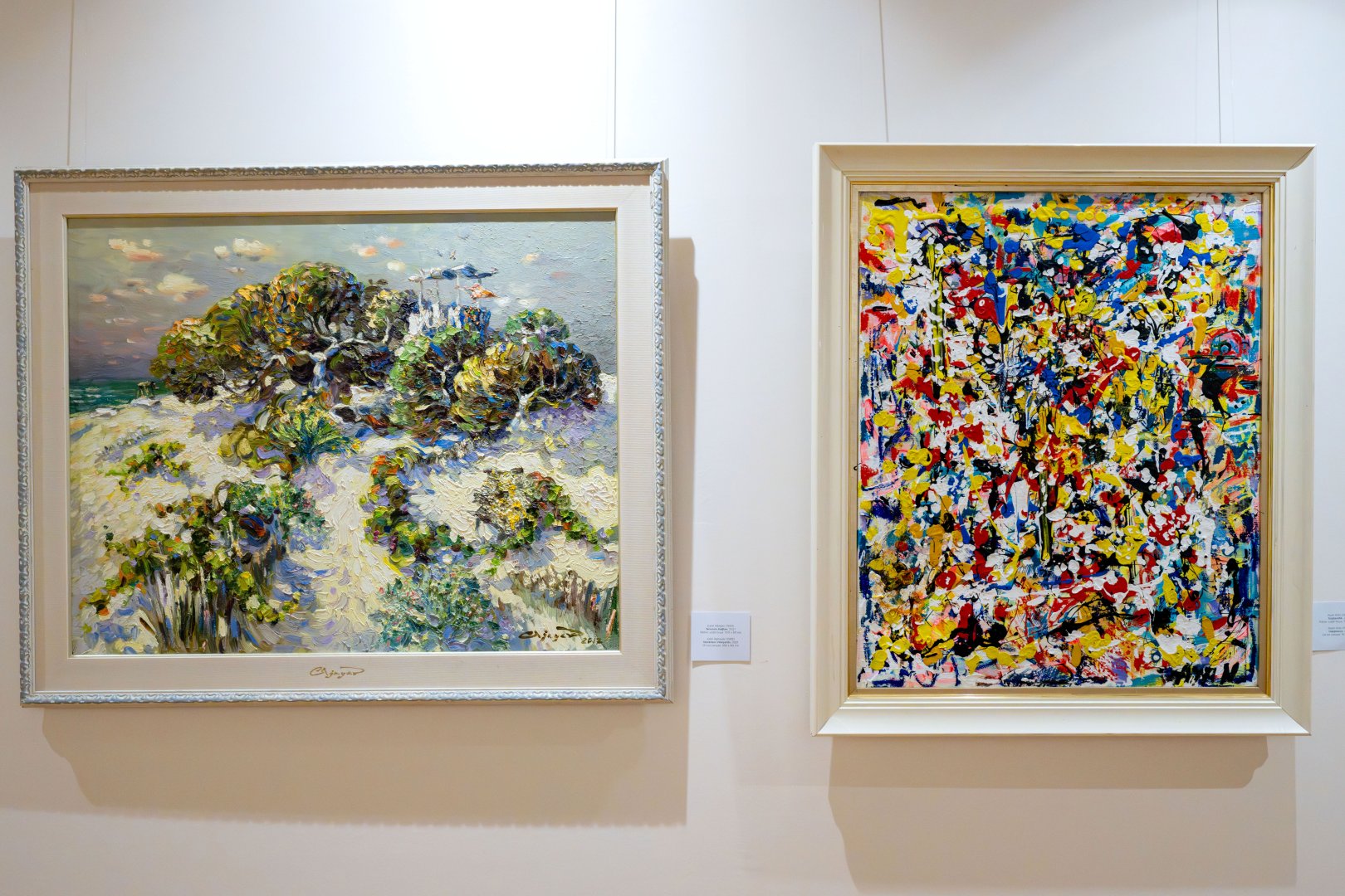 Состоялось открытие выставки, посвящённой 25-летию Азербайджанской академии художеств (ФОТО)