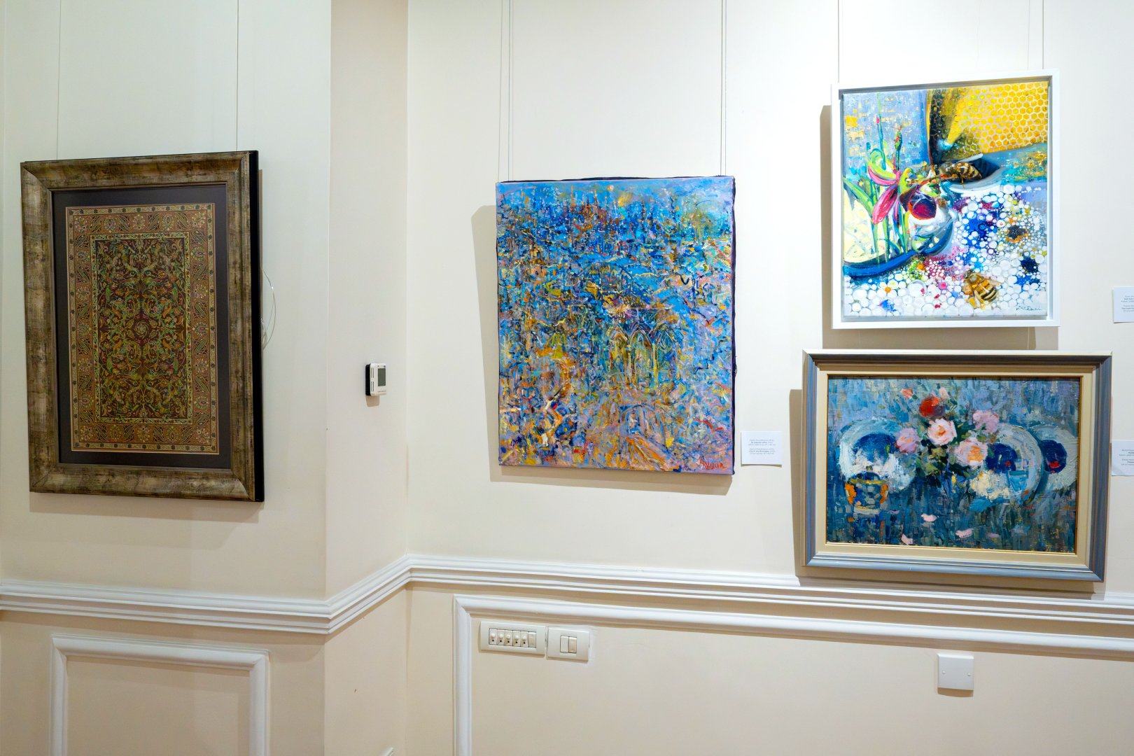 Состоялось открытие выставки, посвящённой 25-летию Азербайджанской академии художеств (ФОТО)